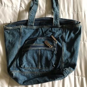 Jean Oversized Purse